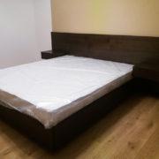 Кровать двуспальная с подвесными тумбами Донецк