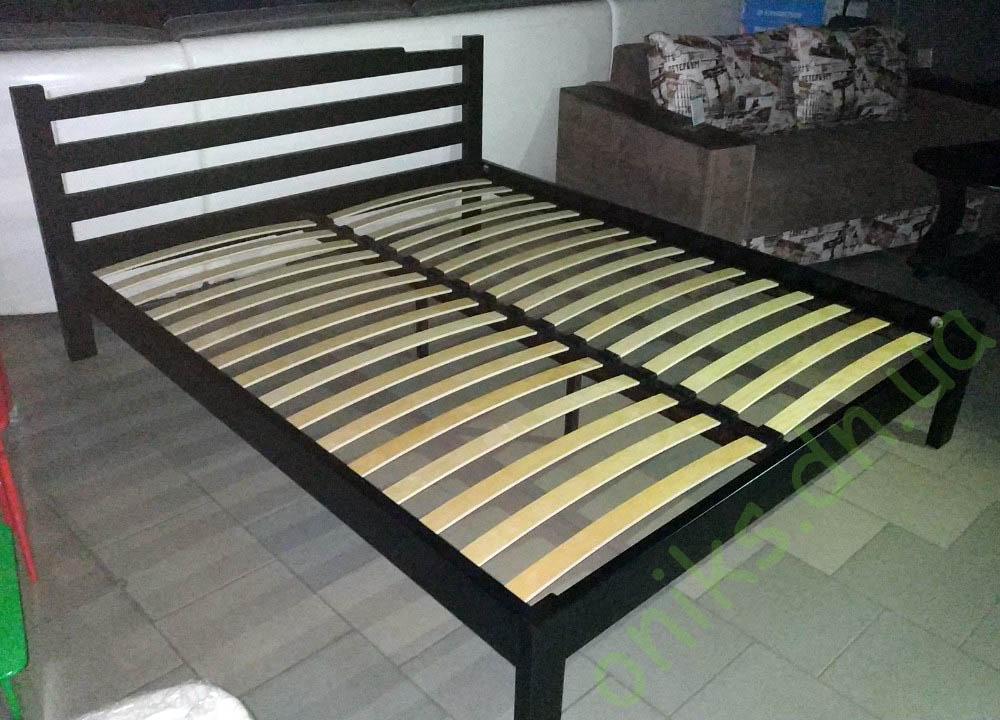 Купить деревянную двуспальную кровать ЭКО + в Донецке