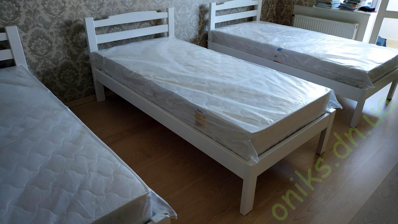 Купить кровать односпальную деревянную "ЭКО+" в Донецке