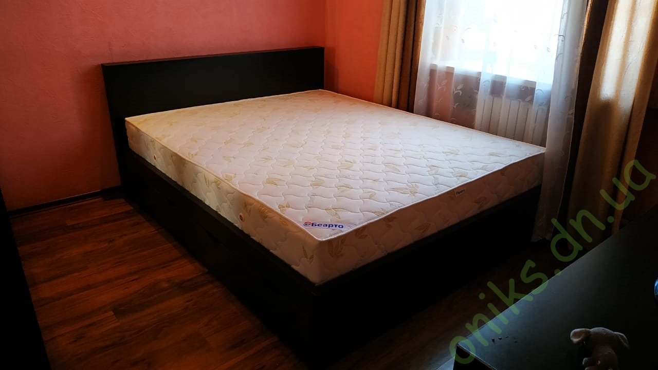 Купить кровать двуспальную "Лидия" с выдвижными ящиками в Донецке