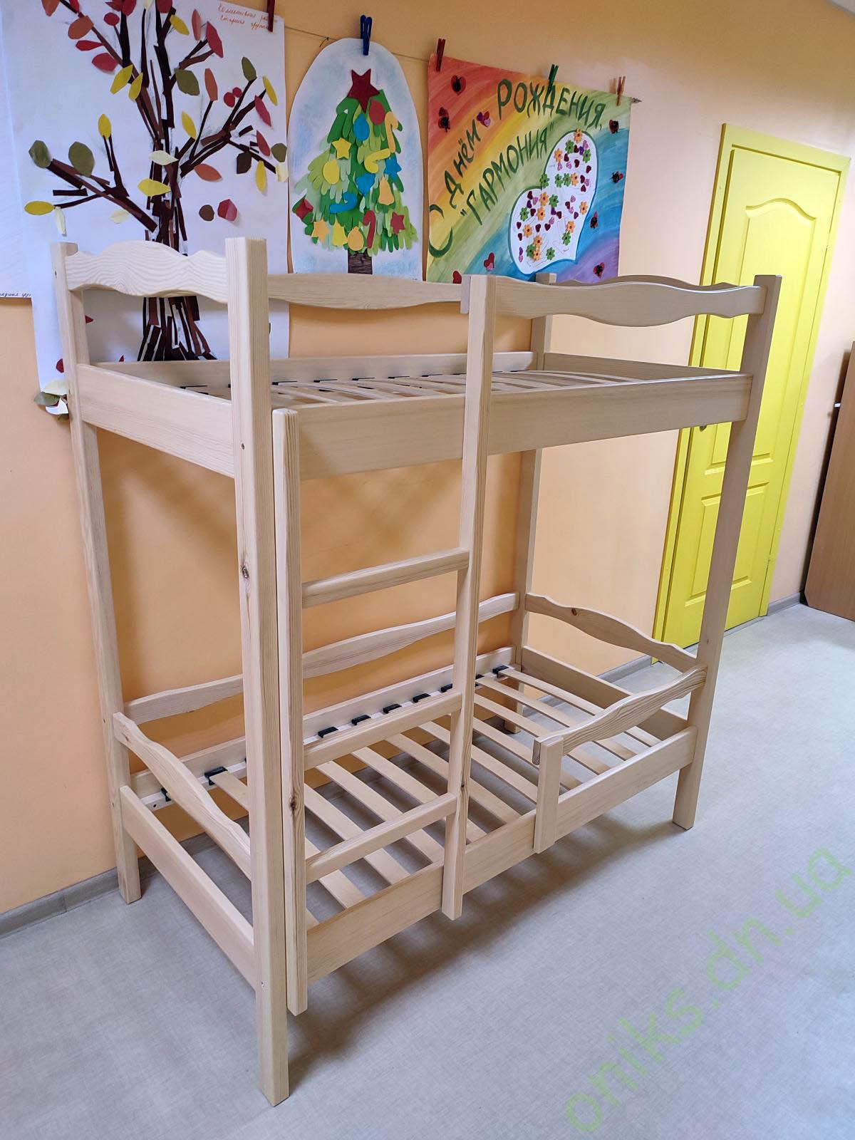 Купить детскую двухъярусную кровать "Гармония" в Донецке