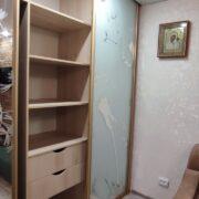 Купить шкаф-купе трёхдверный с пескоструйным узором "Одуванчики" в Донецке