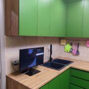 Купить кухню угловую "Green" в Донецке