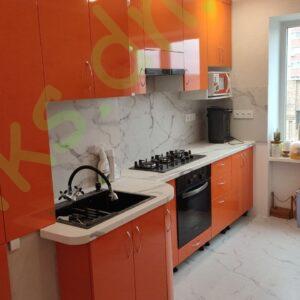Купить кухню линейную "Оранж" в Донецке